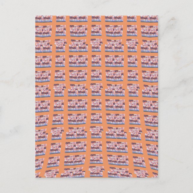 Carte Postale Oeuvre d'art unique et élégante pour tous les âges (Devant)