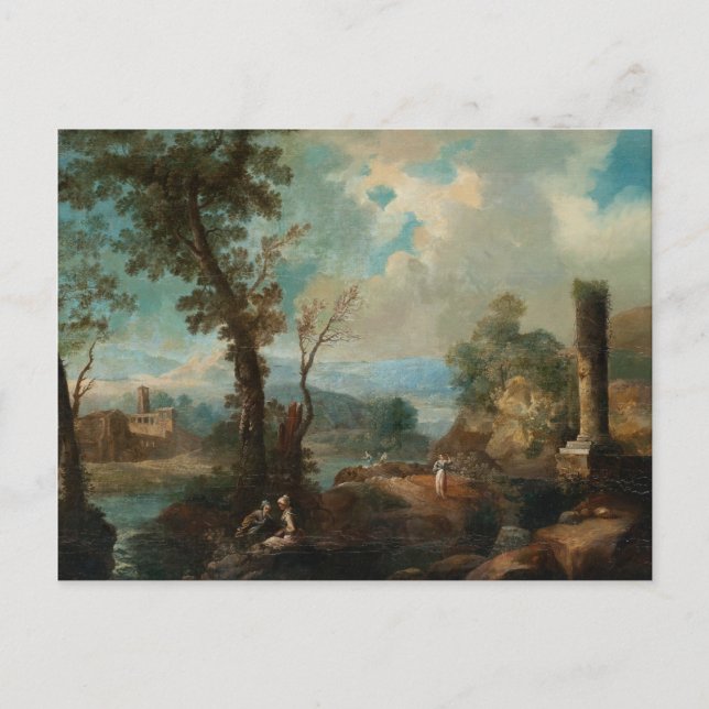 Carte Postale Oeuvre de Claude Lorrain (Devant)