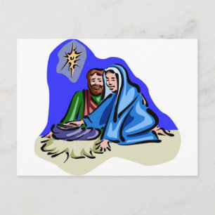 Carte Postale OEuvre de Mary et Joseph Christian
