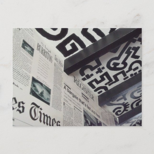 Carte Postale OEuvre murale cool (Devant)