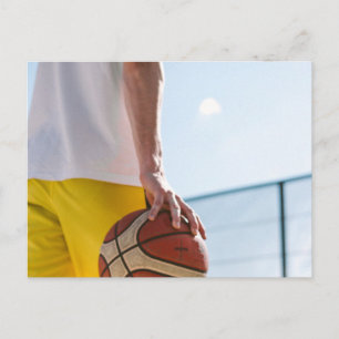 Carte Postale Œuvres d'art de basketball
