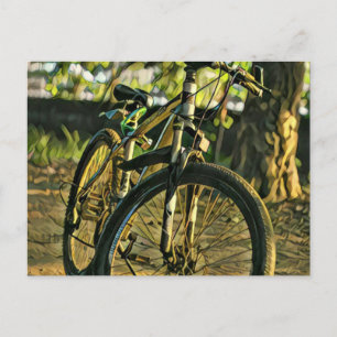 Carte Postale Œuvres d'art de cyclisme