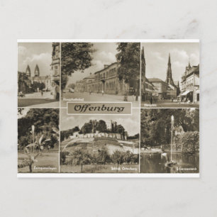 Carte Postale Offenburg, Allemagne années 1920