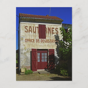 Carte Postale Office de la dégustation des Sauternes