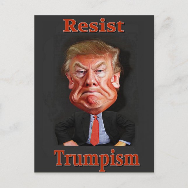 carte postale officielle de résistance au trumpism (Devant)