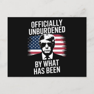 Carte Postale Officiellement Délivré de ce qui a été Trump