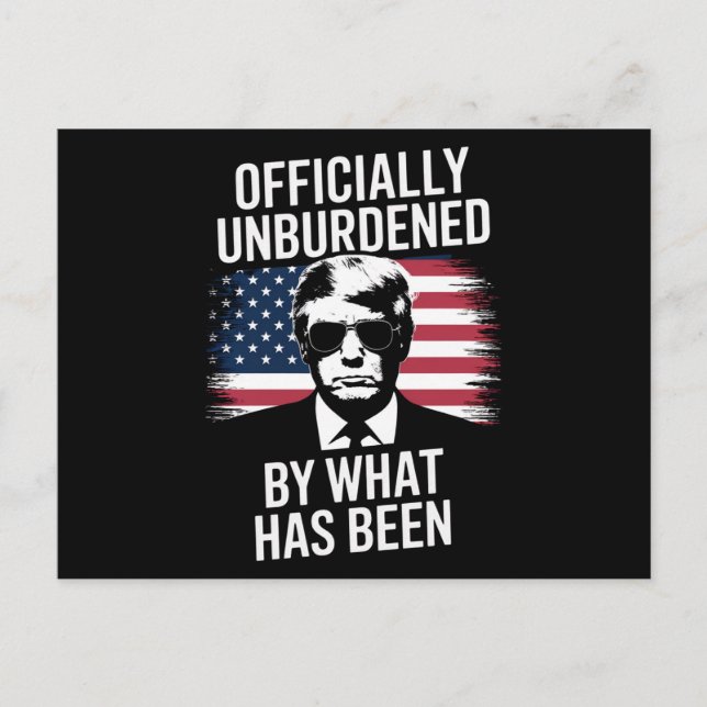 Carte Postale Officiellement Inoccupé Par Ce Qui A Été Trump (Devant)