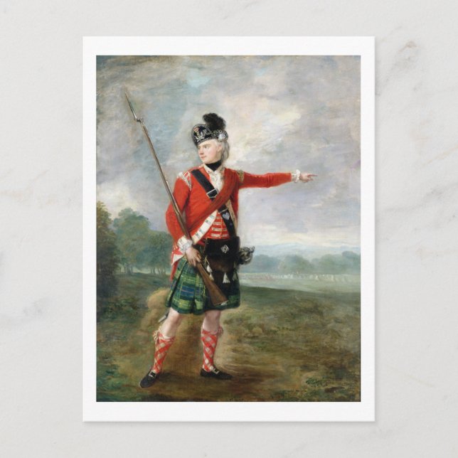 Carte Postale Officier de la Compagnie Lumière du 73ème Altesse (Devant)