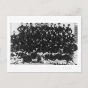 Carte Postale Officiers d'infanterie grecs PhotographieGrèce