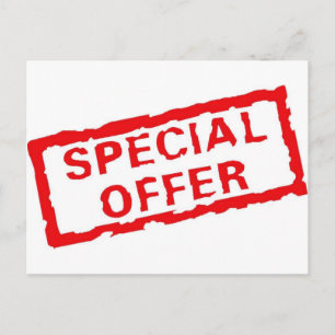 Carte Postale offre spéciale