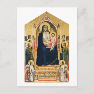 Carte Postale Ognissanti Madonna, Giotto, 1306-1310