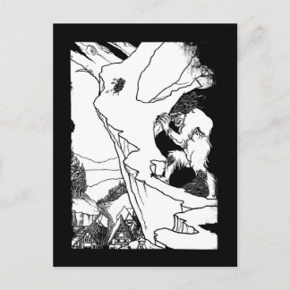 Carte Postale Ogre (Ogre glissant)