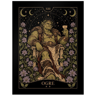 Carte Postale Ogre, Tarot Starlit Art