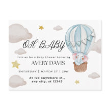 oh bébé, éléphant, bleu