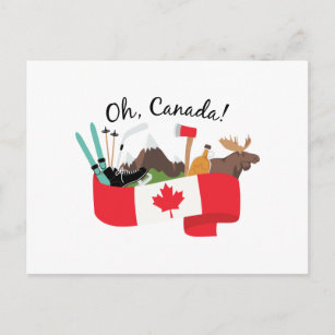 Carte Postale Oh Canada