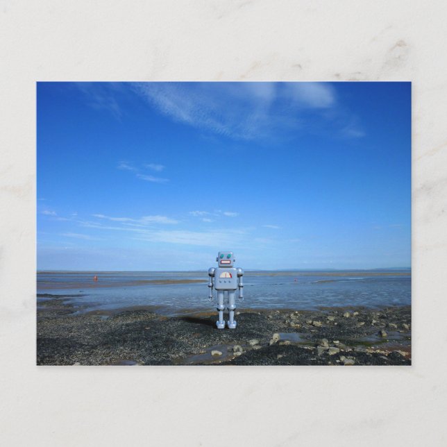 Carte Postale Oh, j'aime être au bord de la mer (Devant)