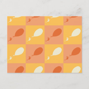 Carte Postale Oh, les endroits où tu iras Motif orange