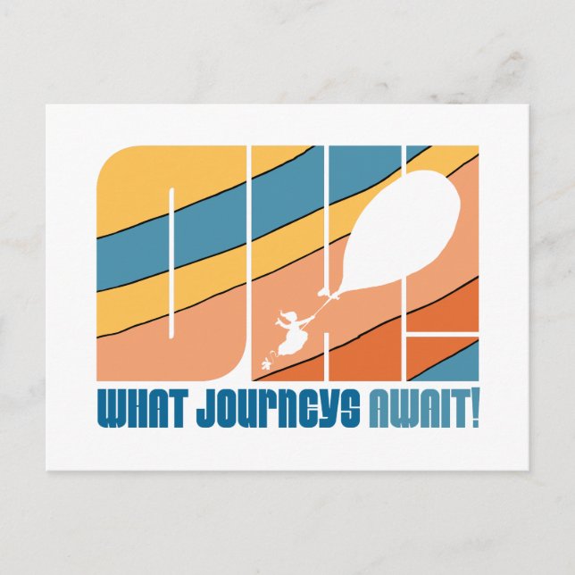 Carte Postale Oh, Les Endroits Où Tu Vas Aller ! "Quels voyages  (Devant)