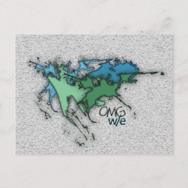 Carte Postale Oh mon Dieu ! (Devant)