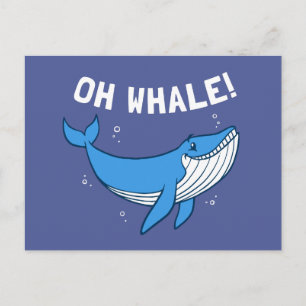 Carte Postale Oh Whale