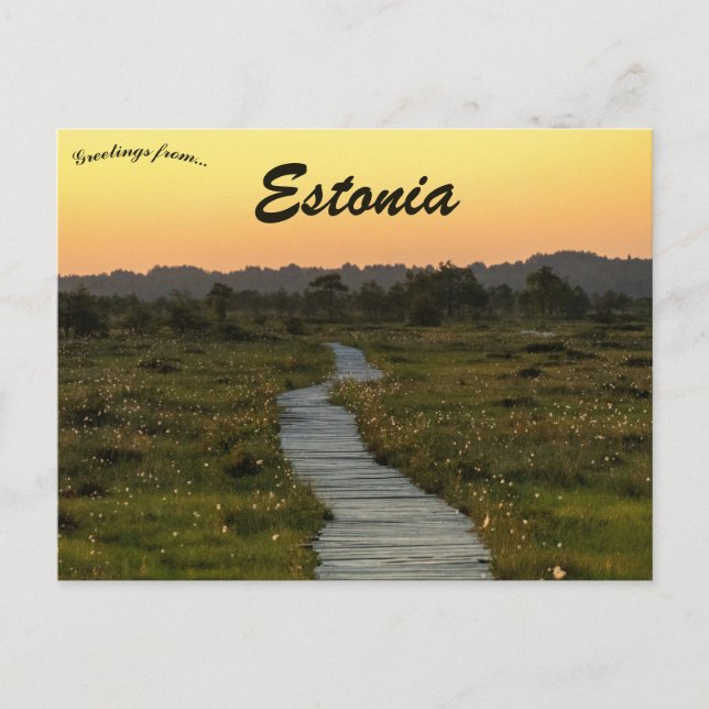 Carte Postale Ohekatku comté de Rapla Estonie (Devant)