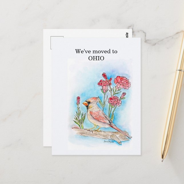 Carte Postale Ohio (Devant/Arrière en situation)