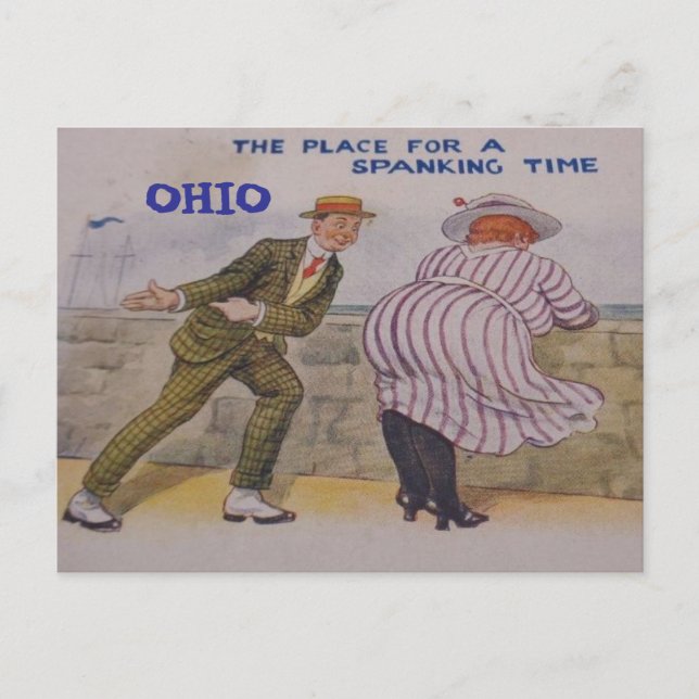 CARTE POSTALE OHIO FUNNY POSTCARD (Devant)