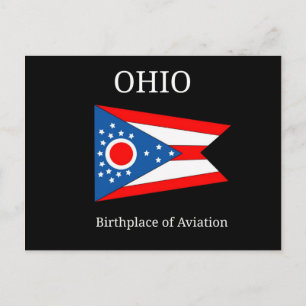 Carte Postale Ohio : Lieu de naissance de l'aviation