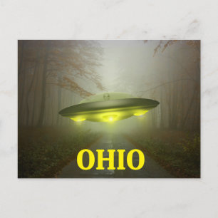 Carte postale OHIO SPACESHIP UFO