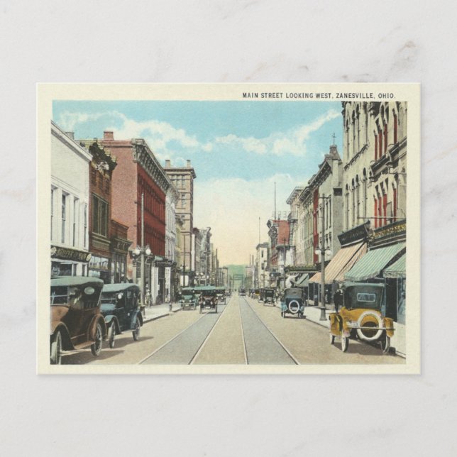 Carte Postale Ohio vintage (Devant)