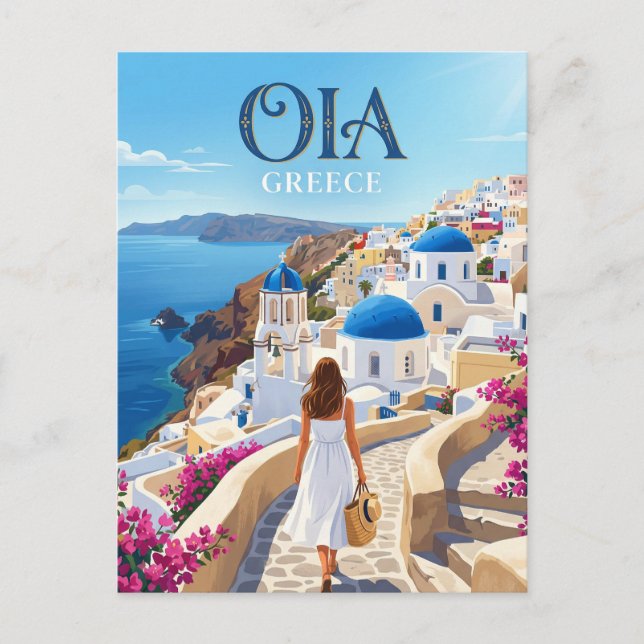 CARTE POSTALE OIA GRÈCE (Devant)