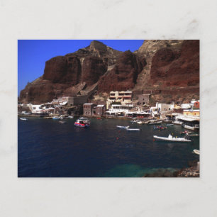Carte Postale Oia Santorin Grèce