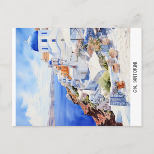 Carte postale Oia Santorini