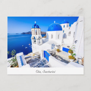 Carte Postale Oia Santorini