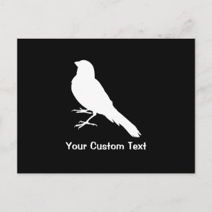 Carte Postale Oiseau canarien permanent
