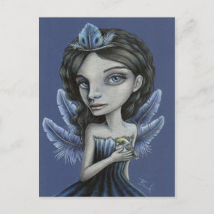 Carte Postale Oiseau de la chance