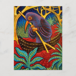 Carte Postale oiseau de médecine