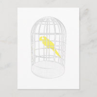 Oiseau en cage