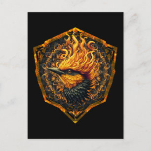 Carte Postale Oiseau mythique