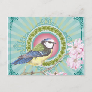 Carte Postale Oiseau tendance...carte postale