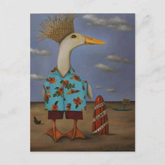 Carte Postale Oiseau tropical ? (Devant)