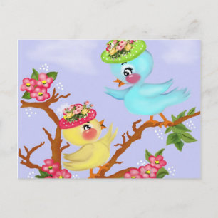 Carte Postale oiseaux