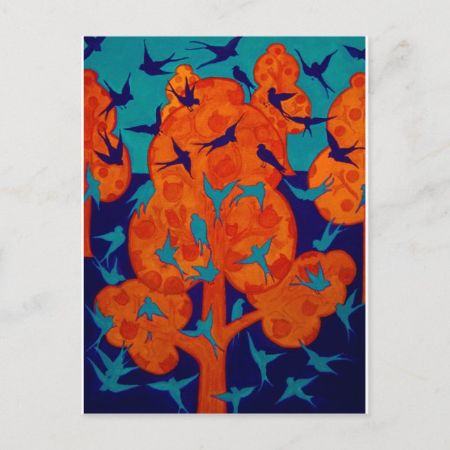 Carte Postale Oiseaux (Devant)