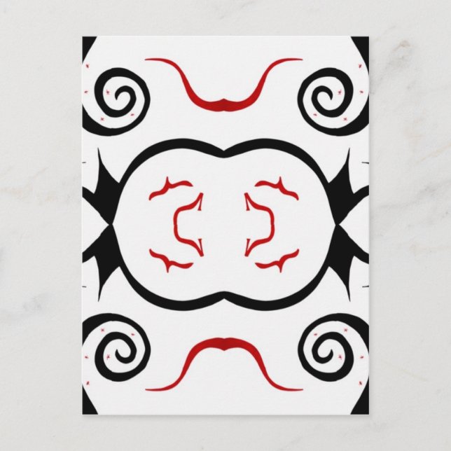 Carte Postale Oiseaux de vol (Devant)