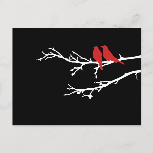 Carte Postale oiseaux moisis (Devant)