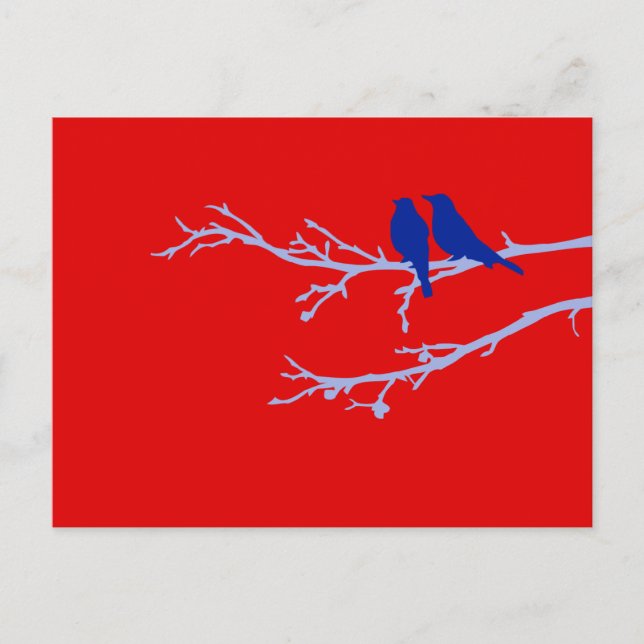 Carte Postale oiseaux moisis (Devant)