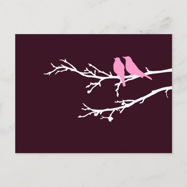 Carte Postale oiseaux moisis (Devant)