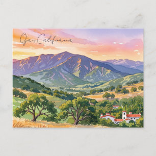 Carte Postale Ojai California Travel