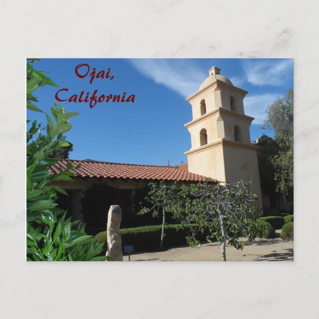 Carte Postale Ojai, Californie (Devant)