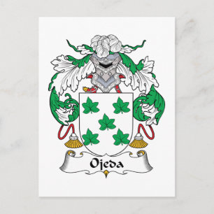 Carte Postale Ojeda Family Crest